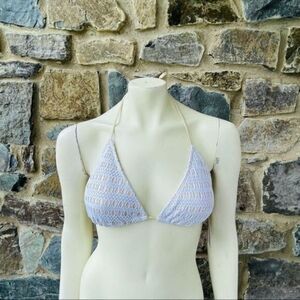 NWT Luli Fama triangle top size Large